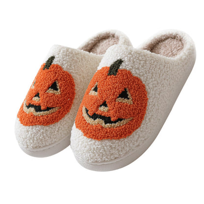Halloween Pumpkin Slippers