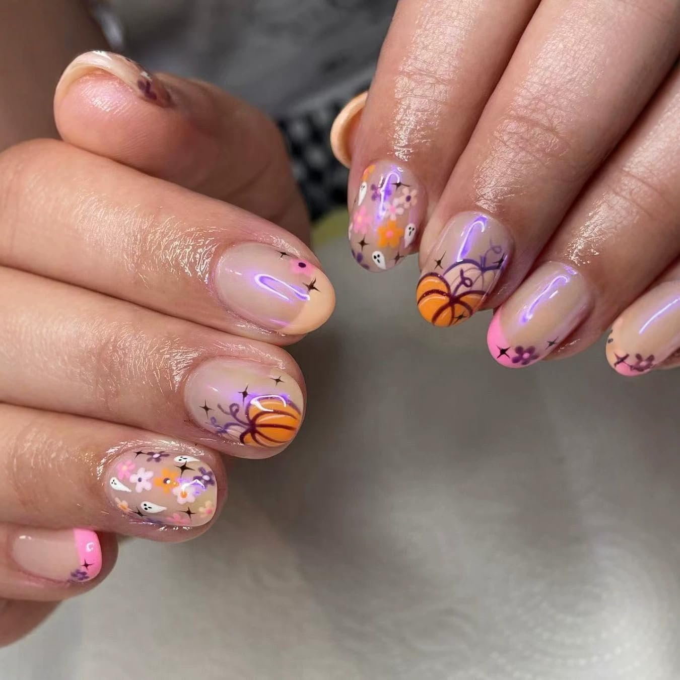Halloween Press On Nails