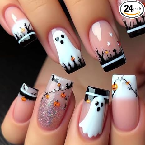 Halloween Press On Nails