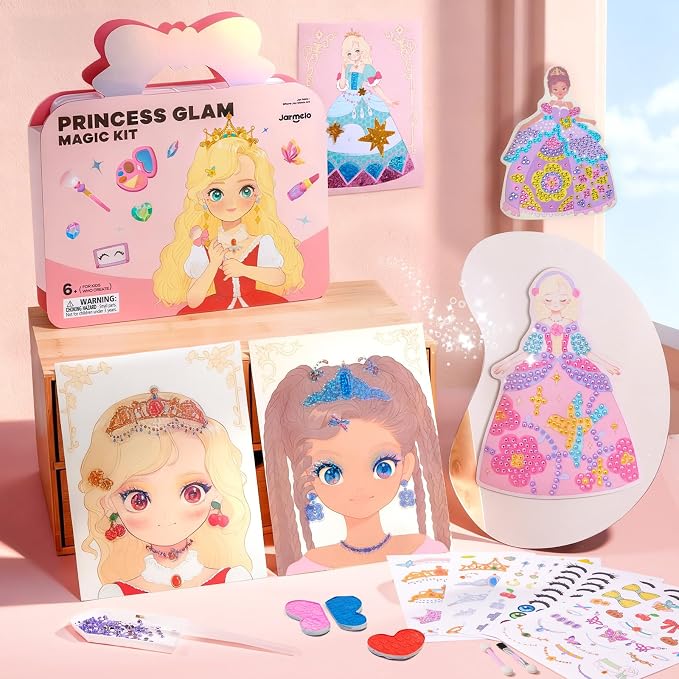 4-in-1 Makeup and Craft Book for Girls