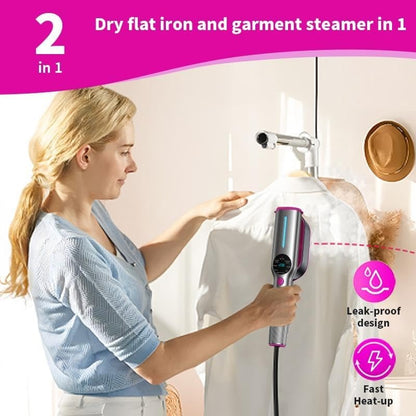 2-in-1 Steam Iron for Travel