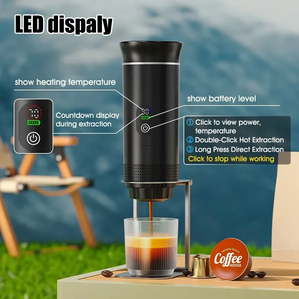 3-in-1 Portable Espresso Maker